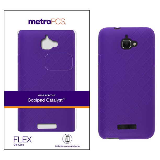 MetroPCS FLEX Gel Phone case for Coolpad Catalyst Red