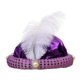 thumbnail image 5 of Sombrero de Sultán Perfecl Sombreros árabes para fiesta temática Halloween Carnaval púrpura, 5 of 8