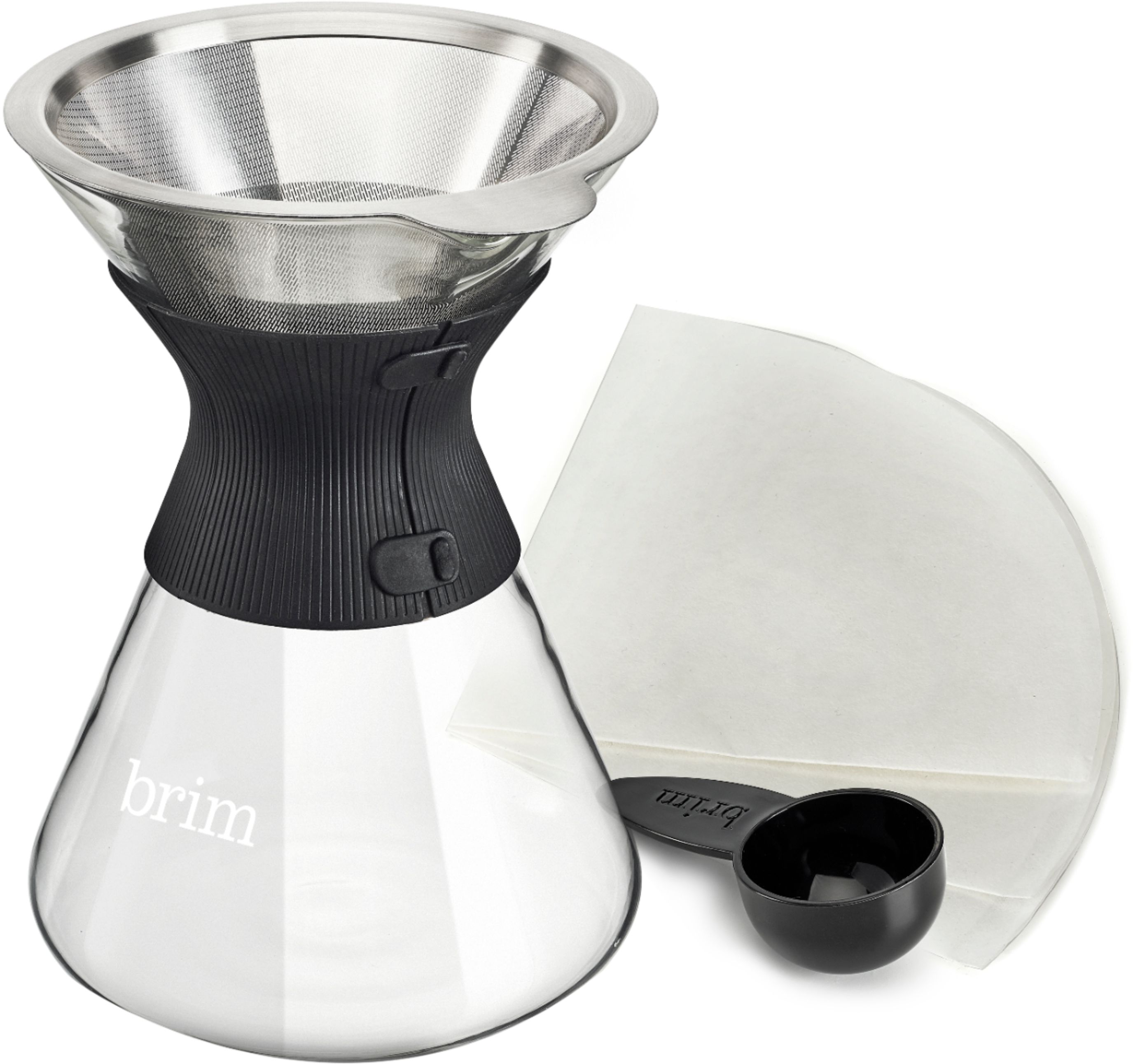Brim - 6-Cup Pour Over Coffee Maker Kit 