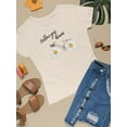 thumbnail image 3 of Follow Your Dreams Daisies  T-Shirt Women -Image by Shutterstock, Female Medium, 3 of 4