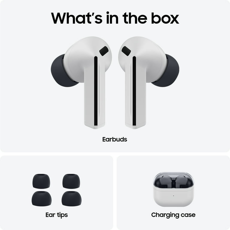 Samsung Galaxy Buds3 FE Bluetooth Headphones and Charging Case