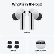 Samsung Galaxy Buds3 FE Bluetooth Headphones and Charging Case, Gray