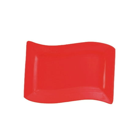 

Color Soho Rectangle Platter 15-1/2 W X 10-1/2 L X 1-3/4 H Stoneware Red