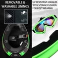 thumbnail image 3 of Casco ILM Youth Kids ATV Motocross B07 Verde/Plateado DOT, 3 of 7