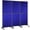 Navy Blue, variant on VEVOR Room Divider, 6 Panel Room Divider, Folding Privacy Screen and Portable Partition Divider for Room Separation, Freestanding Room Partitions for Office, Bedroom, Study, Beige
