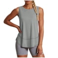 thumbnail image 2 of Avirosel Women's Sleeveless Workout Shirts, Dry Fit Moisture Wicking Running Athletic Gym Tops Lightweight Breathable Wear for Fitness Yoga Sports Exercise, 2 of 7