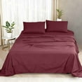 thumbnail image 4 of Hearth & Gear Stylish And Soft 4 Piece Bedding Set For Cozy Bedroom Made From Durable Polyester Fiber 180 Thread Count Sheets Your Sheets Size Patterned Sheets Linen Fitted Sheet Sheets for Size Bed, 4 of 4