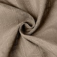 thumbnail image 6 of BalsaCircle 108" Taupe Brown Round Premium Polyester Faux Burlap Tablecloth Dining, 6 of 8