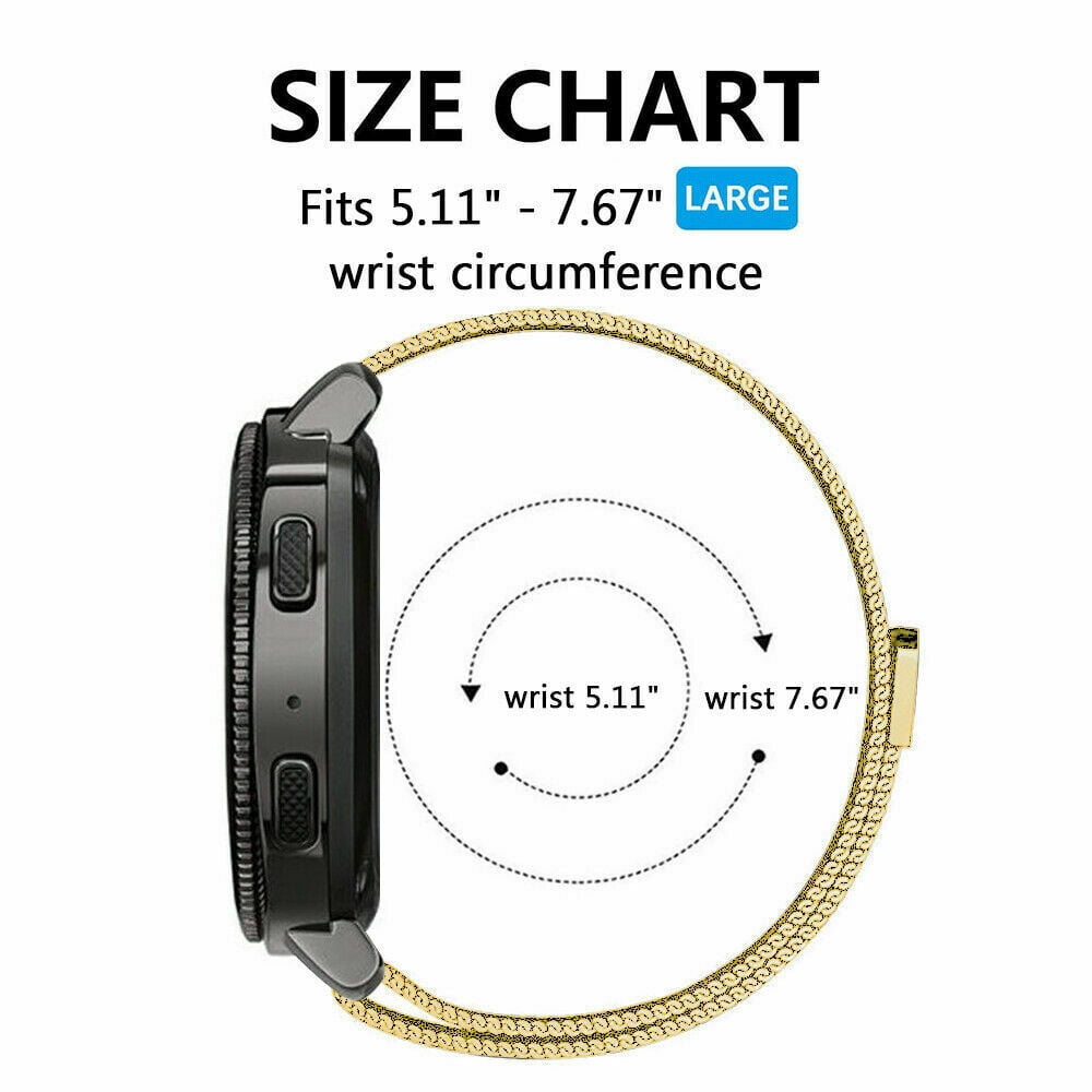 Mignova Bands For Garmin Captain Marvel Venu 2s Vivoactive 4s Vivomove 3s Rey 18mm Magnetic Stainless Steel Milanese Loop Watch Band Replacement Strap