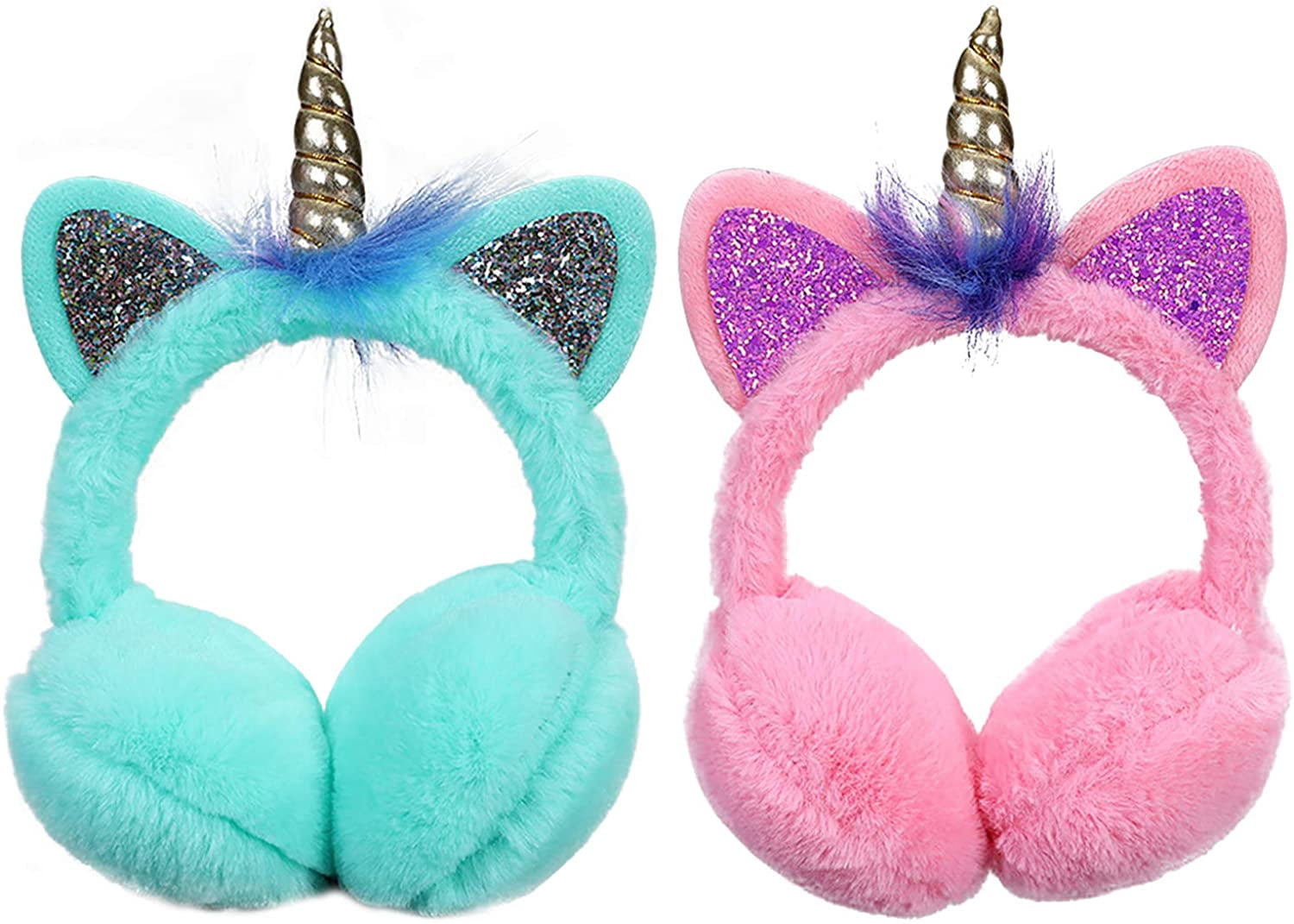 unicorn ear warmers