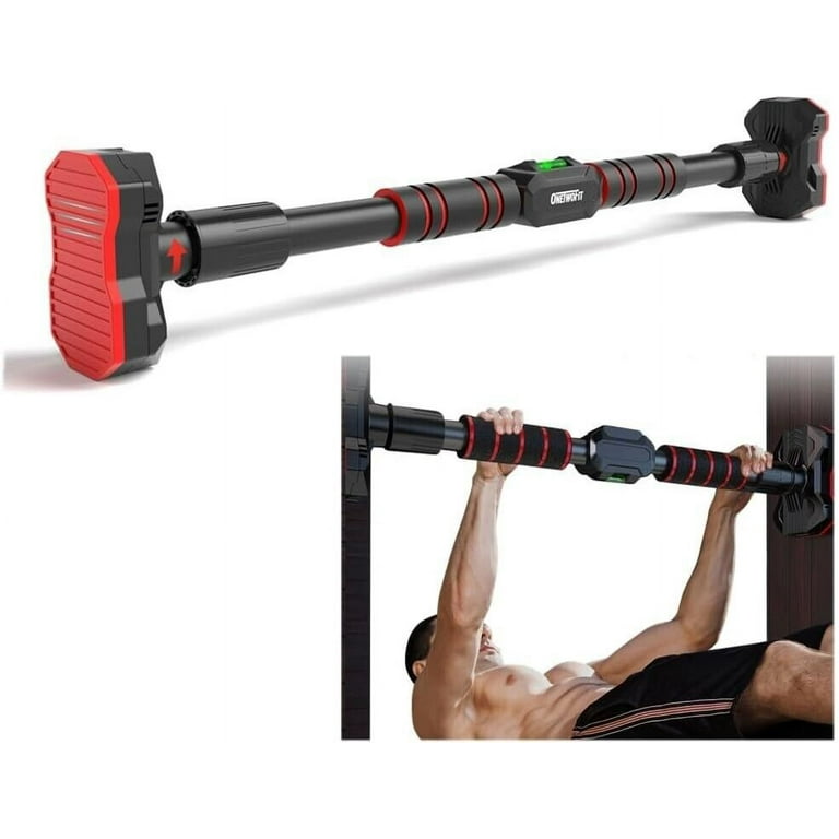 Door Frame Pull Up Bar Adjustable Width Strength Training Max Load 440lbs Walmart