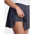 thumbnail image 4 of No Boundaries Pleated Woven Mini Skirt, Women's XXS-XXL, 4 of 5