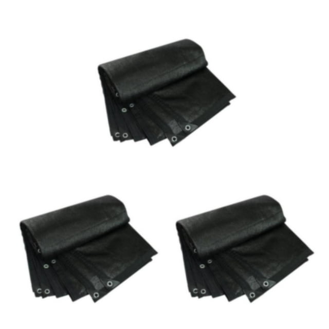 Matsuzay Red de parasol negra fácil de usar Protección solar para cualquier ocasión Red de sombra negra con ojales 2 * 2 metros Type1 NO1