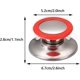 thumbnail image 3 of Elegante tapa de silicona para ollas con mango antideslizante para un ajuste universal, perillas de tapa aptas para lavavajillas con aislamiento térmico - Juego de 4 piezas, 3 of 5
