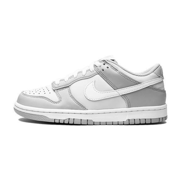 NIKE GRADE SCHOOL DUNK LOW (GS) "Pure Platinum" DH9765 001 from Stadium Goods