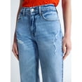 thumbnail image 4 of Free Assembly Women's High Rise Straight Cropped Jeans, Sizes 0-18, 4 of 5