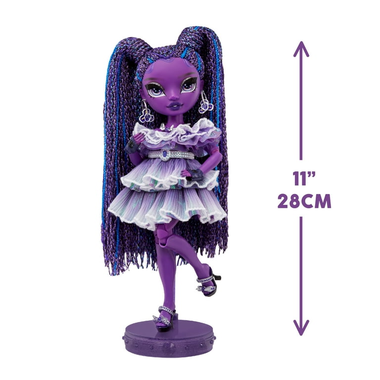 Rainbow High Shadow High Monique Verbena - Purple Fashion Doll. Fashionable  Outfit & 10+ Colorful Play Accessories. Great Gift for Kids 4-12 Years Old