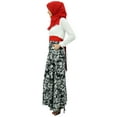 thumbnail image 2 of Bimba Womens Jilabab Muslim Abaya Maxi Dress With Hijab Scarf, 2 of 7