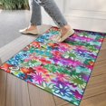 thumbnail image 4 of Pioneer Flower Floral Print Pattern Door Rugs,Washable Non Slip Door Mats Indoor,Decorative Door Mats,Entry Mat Indoor for Entrance,Bedroom,Kitchen,Bathroom,17"x30", 4 of 6