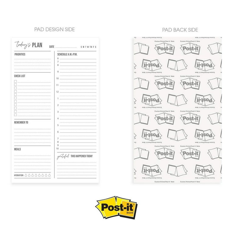 Design Sticky note pads online with free templates!