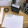 Personalized Rectangular Self-Inking Rubber Stamp - Burke