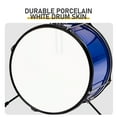 thumbnail image 4 of HUJHKIO 3-Piece Kids Drum Set, Junior Drum Kit with Stool, Cymbal, Pedal & Sticks, Portable Childrens Drum Set, Musical Toys Gift for Boys & Girls, Dark Blue, 4 of 9