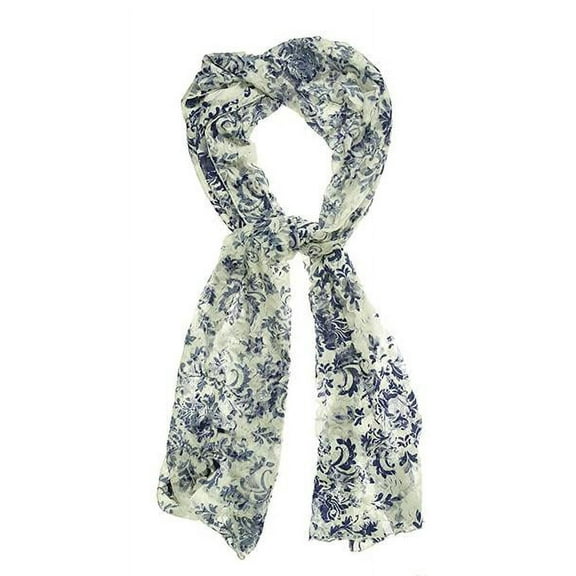 Style & Co Damask Lace Wrap - Navy