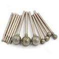 thumbnail image 4 of 6mm-50mm Ball Diamond Grinding Head Burr Bits Shank 6/8mm For Dremel Rotary Tool, 4 of 5