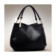 thumbnail image 1 of Bolso de mano de piel granulada de cocodrilo para mujer, 1 of 1