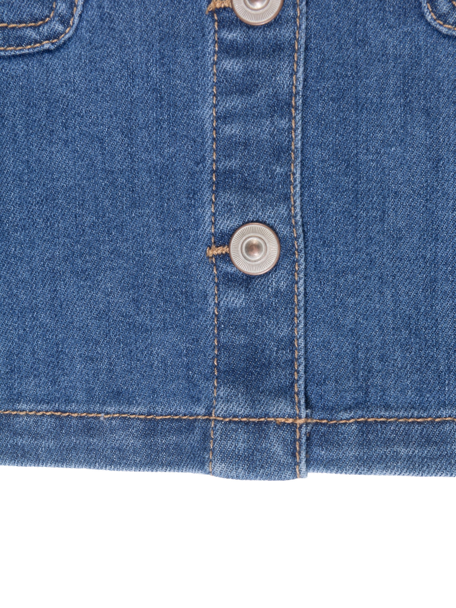Wonder Nation Toddler Girl Denim Skirtall, Sizes 12M-5T