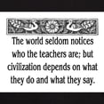 thumbnail image 3 of CafePress - TEACHER QUOTE Dark T Shirt - Men's Classic Graphic Cotton T-Shirt, 3 of 4