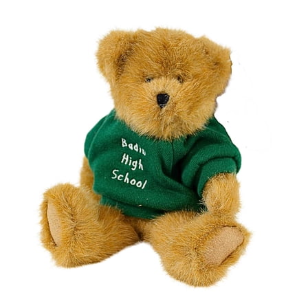 Boyds Bears Plush 8.00In Badin High School Bear, Fabric, Head Bean Collection 961704