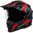 thumbnail image 3 of Nexx X.Wed 2 Wildcountry Dual Sport Helmet Black/Red XL, 3 of 4