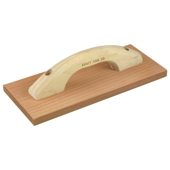 Kraft Tools CF252 15"x5" Clear Heart Redwood Hand Float
