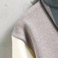 thumbnail image 5 of uikmnh Mens Casual Fashion Trend Semi Turtleneck Long Sleeved Sweater, 5 of 5
