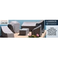 thumbnail image 4 of Modern Leisure Garrison Patio Lounge/Club Chair Cover, 2-Pack, Waterproof, 35"L X 38"W X 31"H, Heather Gray, 4 of 12