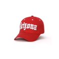 thumbnail image 2 of City Caps Olde English Adjustable Baseball Hat - Arizona - Red, 2 of 2