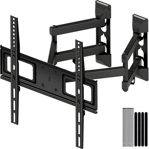 CMOUNTS Full Motion Corner TV Wall Mount Bracket Dual Articulating