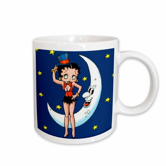 3drose, Betty Boop, 15oz Mug