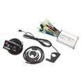 thumbnail image 1 of Electric Bike Motor Controller, 36V 48V 250W Electric Bike Conversion Kit Booster Magnetic Point Thumb Throttle  for Folding Bikes for DIY Electric Bicycles, 1 of 7