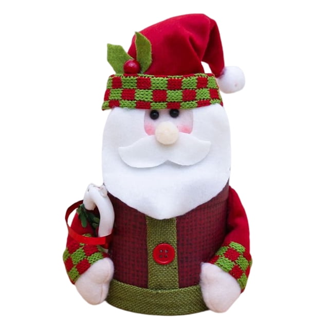 Ounissouiy Caja de regalo Caja de dulces Suministros de vacaciones Mano de obra fina Decoraciones para el hogar Multipropósito DIY Prop Kid Toy Kits de decoración para fiestas Anciano
