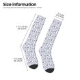 thumbnail image 2 of Fuzoiu World Travel2 Print Adult Stockings,Crew Socks,Unisex Fashion Socks, Casual Sports Socks,Comfortable Crew Socks for Everyday Wear and Sports, 2 of 6