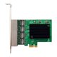thumbnail image 4 of Tarjeta de Red Gigabit Pci-E X1 Tarjeta de Red Ethernet Pci-Express de 4 Puertos Tarjeta Lan Ethernet Rtl8111F, 4 of 5