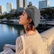 thumbnail image 3 of Boina para mujer, gorro estilo francés, gorro de invierno cálido, forro de lana, gorro de punto, retro, suave, color puro, salvaje, 3 of 8