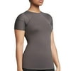 Tommie Copper Women's Pro-Grade Shoulder Centric Support Shirt, Slate Grey, XX-Large