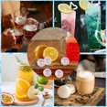 thumbnail image 7 of NOGIS 24 Pack Reusable Ice Cube for Drinks, Clear Round Shape Plastic ice Cubes Without Diluting BPA Free, Refreezable Ice Cubes for Coffee, Wine, Whiskey, Cocktails (Round), 7 of 7