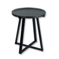 thumbnail image 1 of ITY International - Table d'Appoint Ronde en MDF, 17,7 Po x 22 Po, Noir, 1 of 3