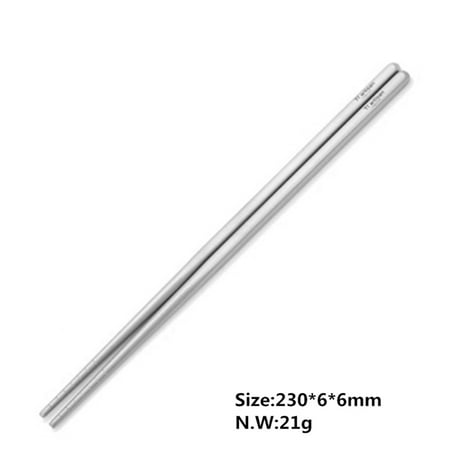 

Titanium Non-Slip Chopsticks Lightweight Eco-Friendly Tableware Utensil Tool
