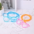 thumbnail image 5 of 8 Pcs Straw Glasses, Plastic Straw Eye Glasses, Novelty Drinking Eyeglasses Straws,Transparent, 5 of 6