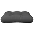 thumbnail image 6 of vidaXL Pallet Cushion Grey 100% polyester 22.8" x 22.8" x 3.9, 6 of 8